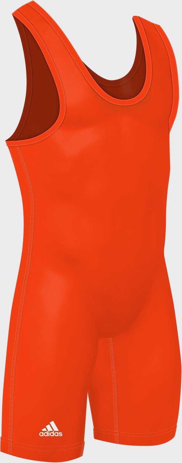 Adidas aS101s Wrestling Singlet - Orange - HIT a Double