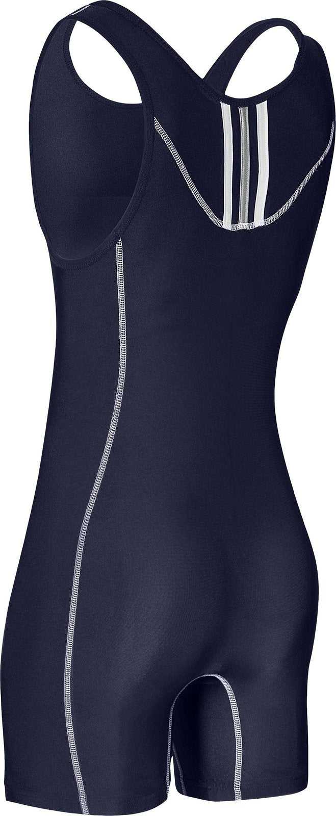 Adidas aS107s Wrestling Singlet - Navy Navy - HIT a Double