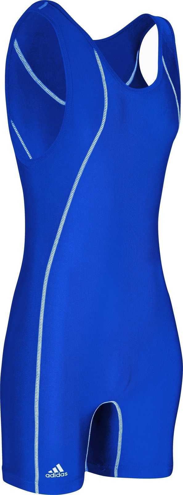 Adidas aS107s Wrestling Singlet - Royal Royal - HIT a Double