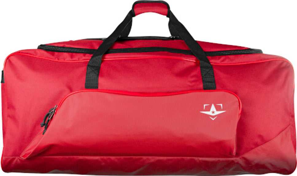 All Star Classic Pro Carry Catcher's Equipment Bag - Scarlet