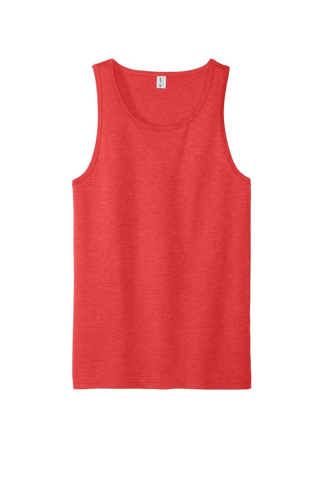 AllMade AL2019 Unisex Tri-Blend Tank - Rise Up Red - HIT a Double - 2