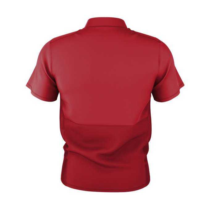 Alleson Athletic 3JSS17A Adult Short Sleeve Stretch Woven Batters Jacket - Red - HIT a Double - 3