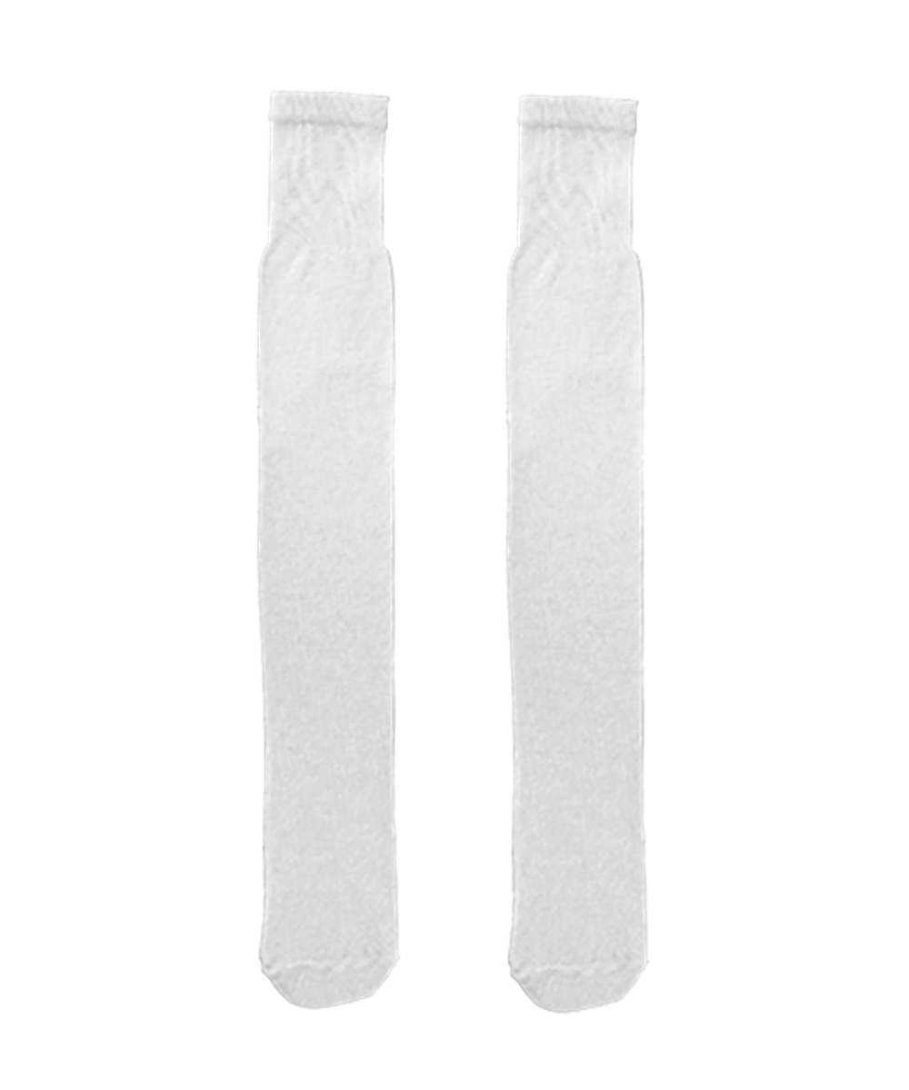 Alleson Athletic 3SOC2 League Socks Knee High - White - HIT a Double - 1
