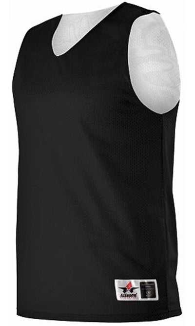 Alleson Athletic 506CRY Youth Reversible Tank - Black White - HIT a Double - 1