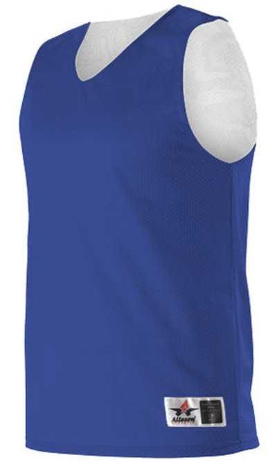 Alleson Athletic 506CRY Youth Reversible Tank - Royal White - HIT a Double - 1
