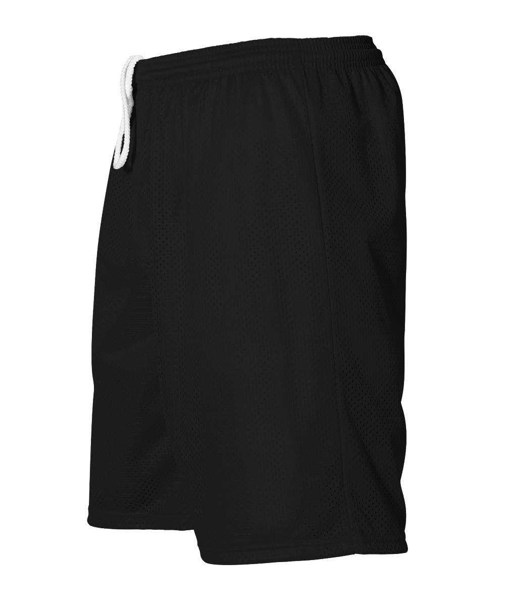 Alleson Athletic 566PY Youth Extreme Mesh Unisex Short - Black - HIT a Double - 1