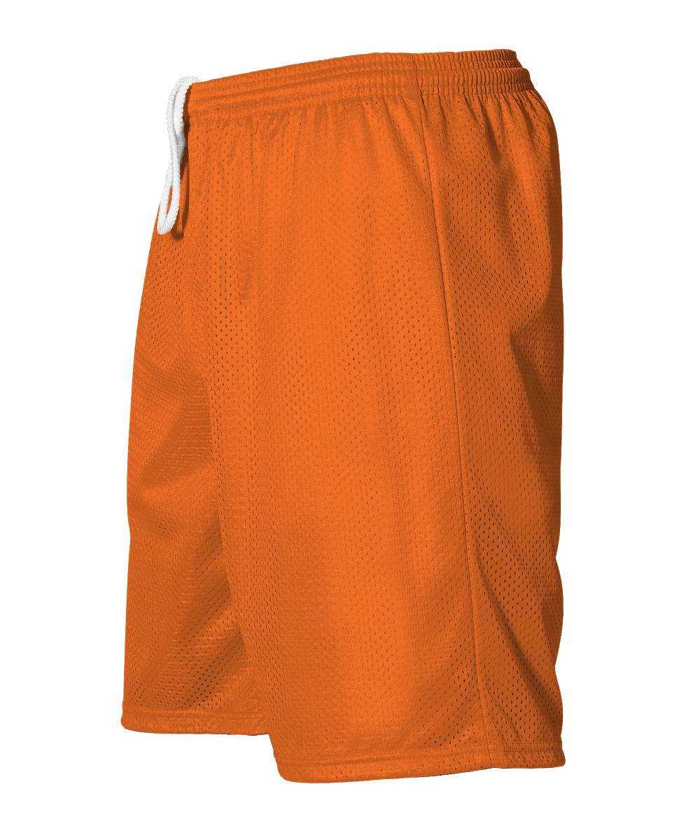 Alleson Athletic 566PY Youth Extreme Mesh Unisex Short - Orange - HIT a Double - 1