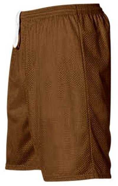 Alleson Athletic 569P Adult Extreme Mesh Unisex Short - Brown - HIT a Double - 1