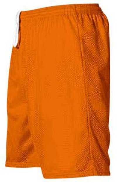 Alleson Athletic 569P Adult Extreme Mesh Unisex Short - Orange - HIT a Double - 1