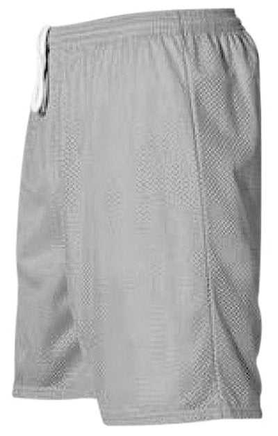 Alleson Athletic 569P Adult Extreme Mesh Unisex Short - Silver - HIT a Double - 1
