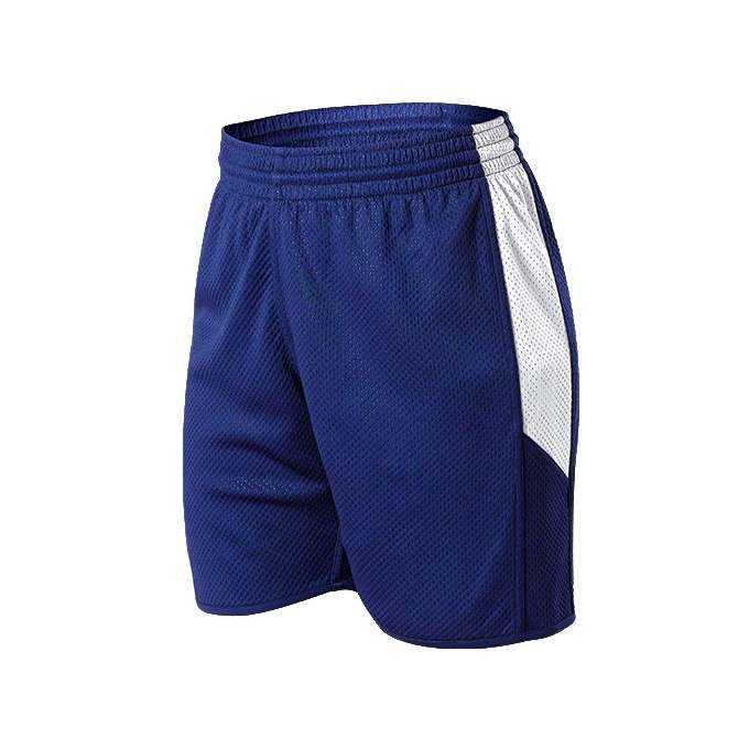 Alleson Athletic 589PSPW Womens Single Ply Reversible Short - Navy White - HIT a Double - 1