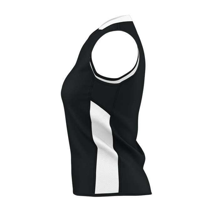 Alleson Athletic 589RSPW Womens Single Ply Reversible Jersey - Black White - HIT a Double - 2