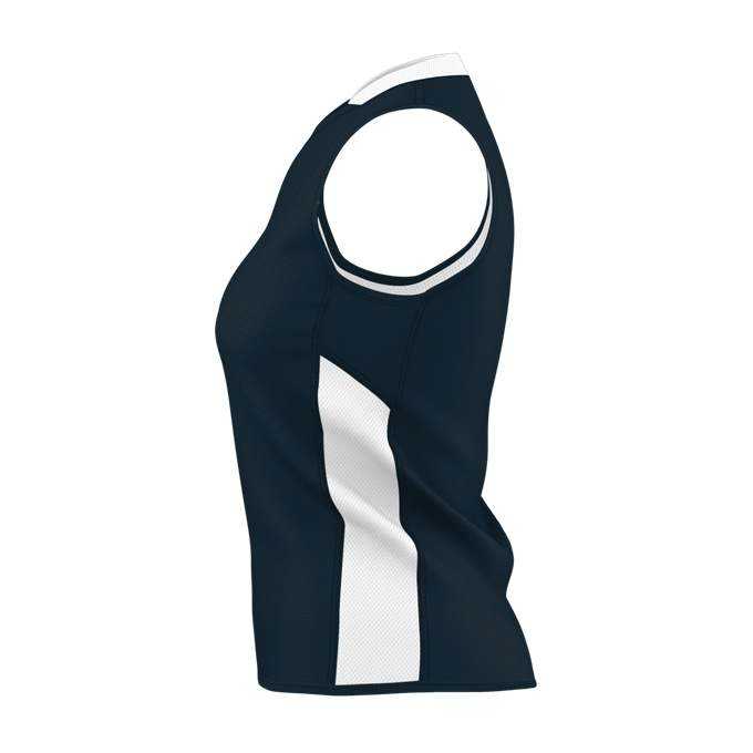 Alleson Athletic 589RSPW Womens Single Ply Reversible Jersey - Navy White - HIT a Double - 2