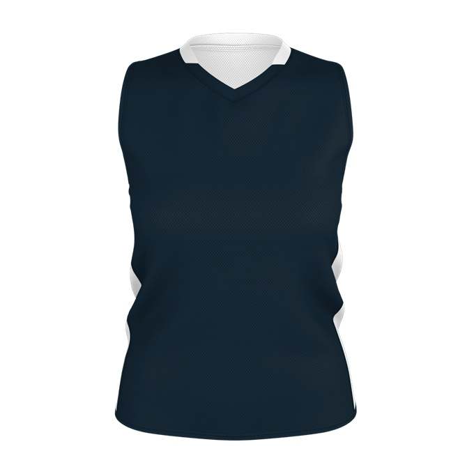 Alleson Athletic 589RSPW Womens Single Ply Reversible Jersey - Navy White - HIT a Double - 1