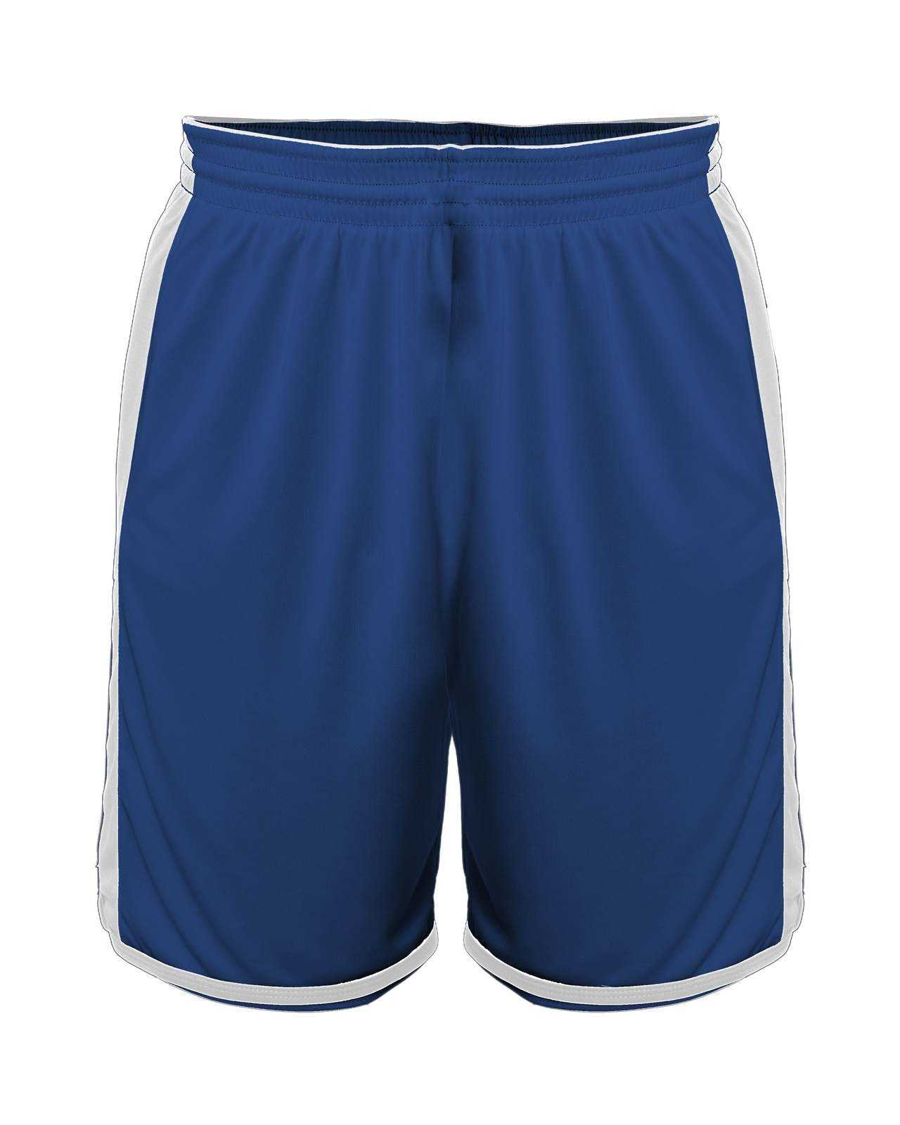 Alleson Athletic 590PSPY Reversible Crossover Youth Jersey - Royal White - HIT a Double - 1