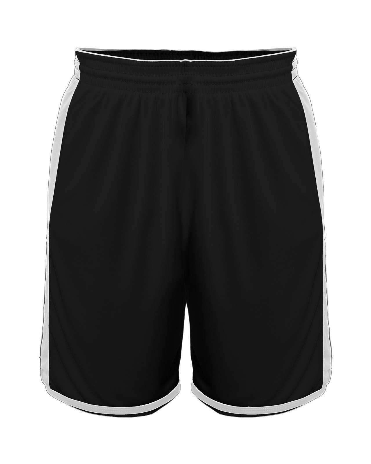 Alleson Athletic 590PSP Reversible Crossover Jersey - Black White - HIT a Double - 1