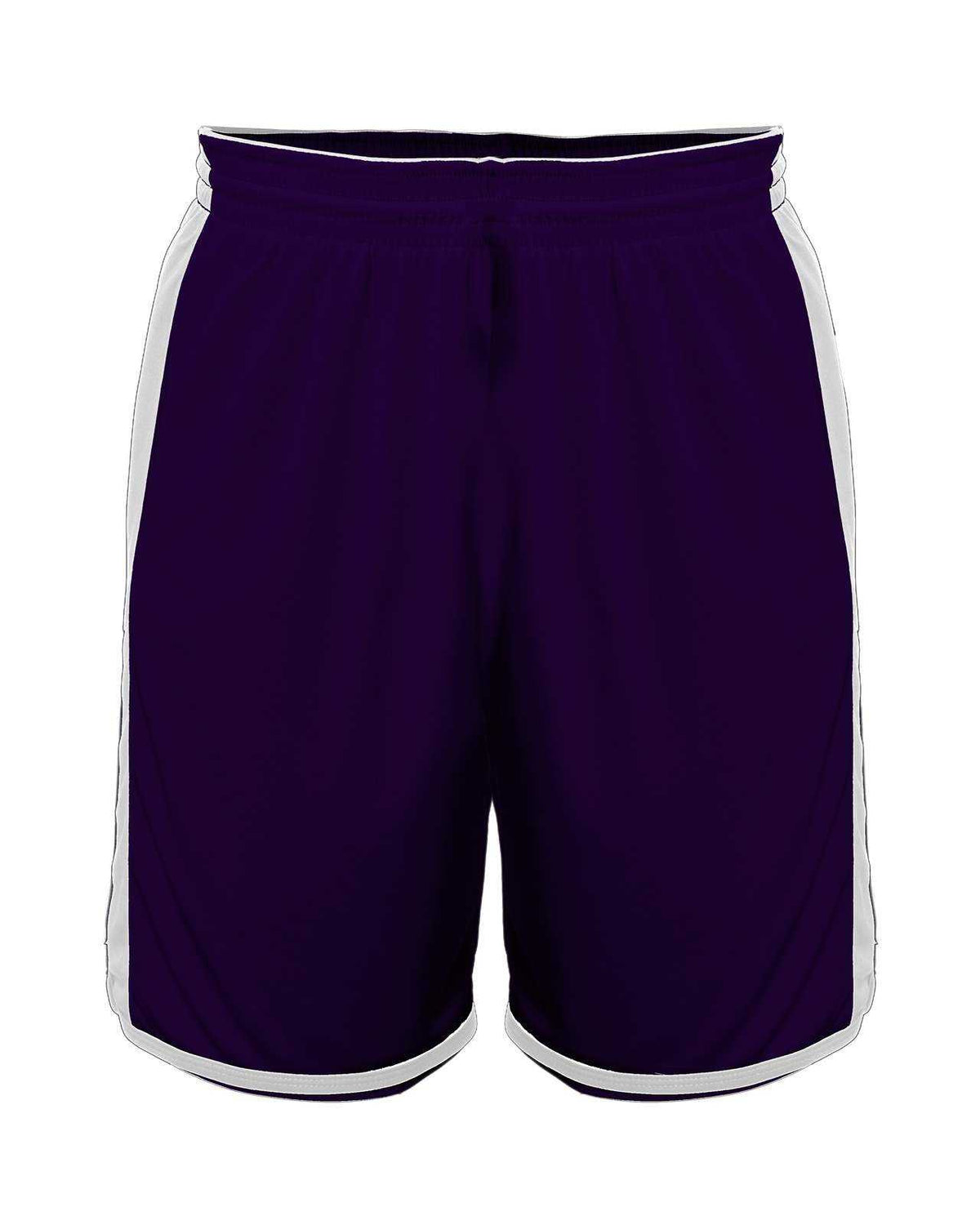 Alleson Athletic 590PSP Reversible Crossover Jersey - Purple White - HIT a Double - 1