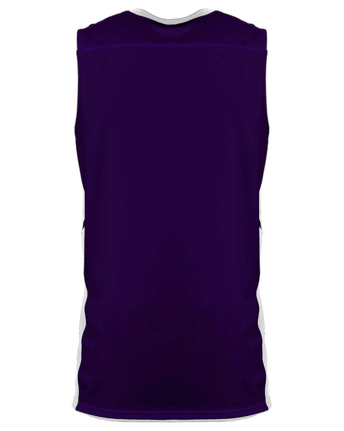 Alleson Athletic 590RSP Reversible Crossover Short - Purple White - HIT a Double - 2