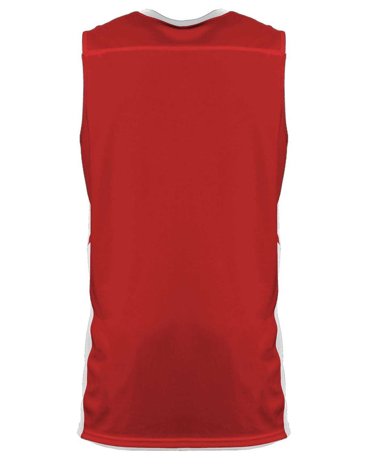 Alleson Athletic 590RSP Reversible Crossover Short - Red White - HIT a Double - 1