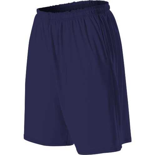 Alleson Athletic 598KPPY Youth Training Short with Pockets - Navy - HIT a Double - 1