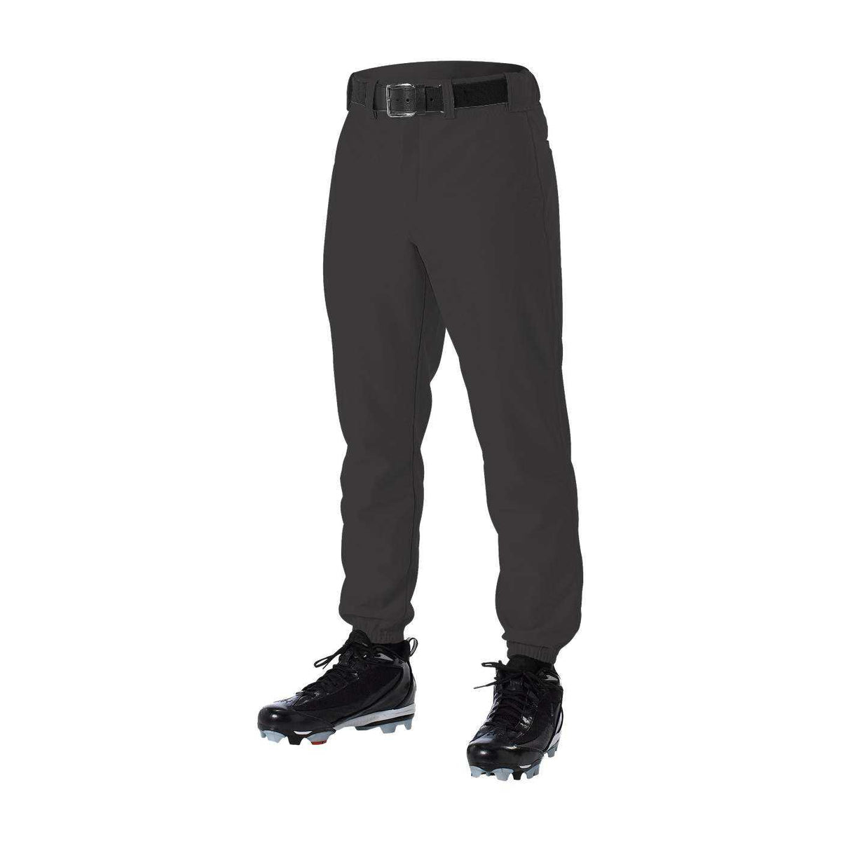 Alleson Athletic 605PY Youth Baseball Pant - Black - HIT a Double - 1