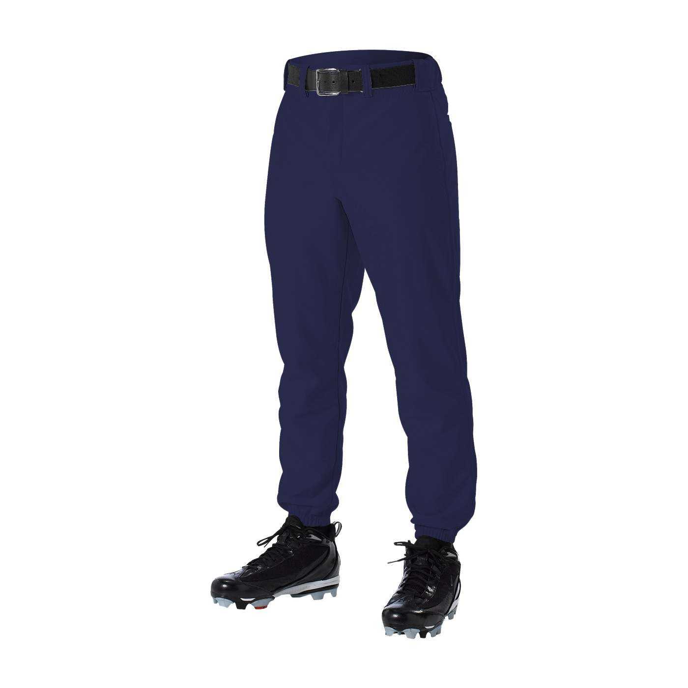 Alleson Athletic 605PY Youth Baseball Pant - Navy - HIT a Double - 1