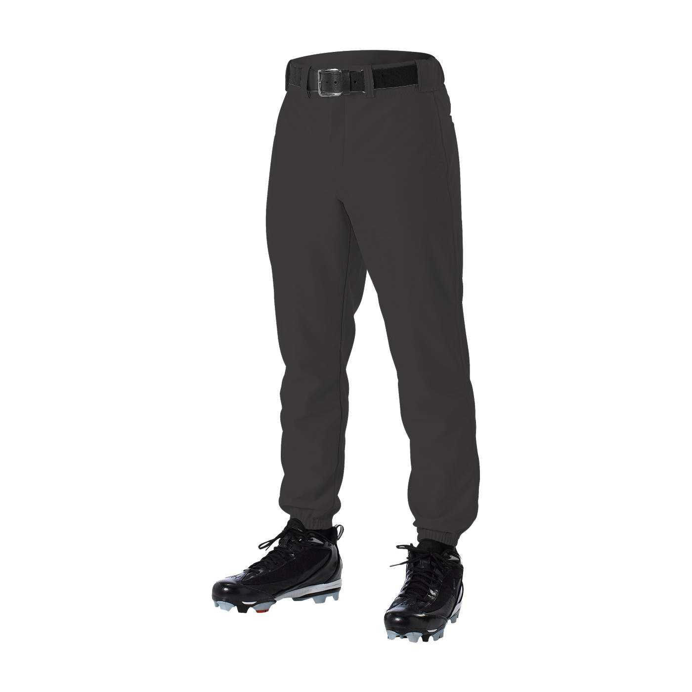 Alleson Athletic 605P Adult Baseball Pant - Black - HIT a Double - 1