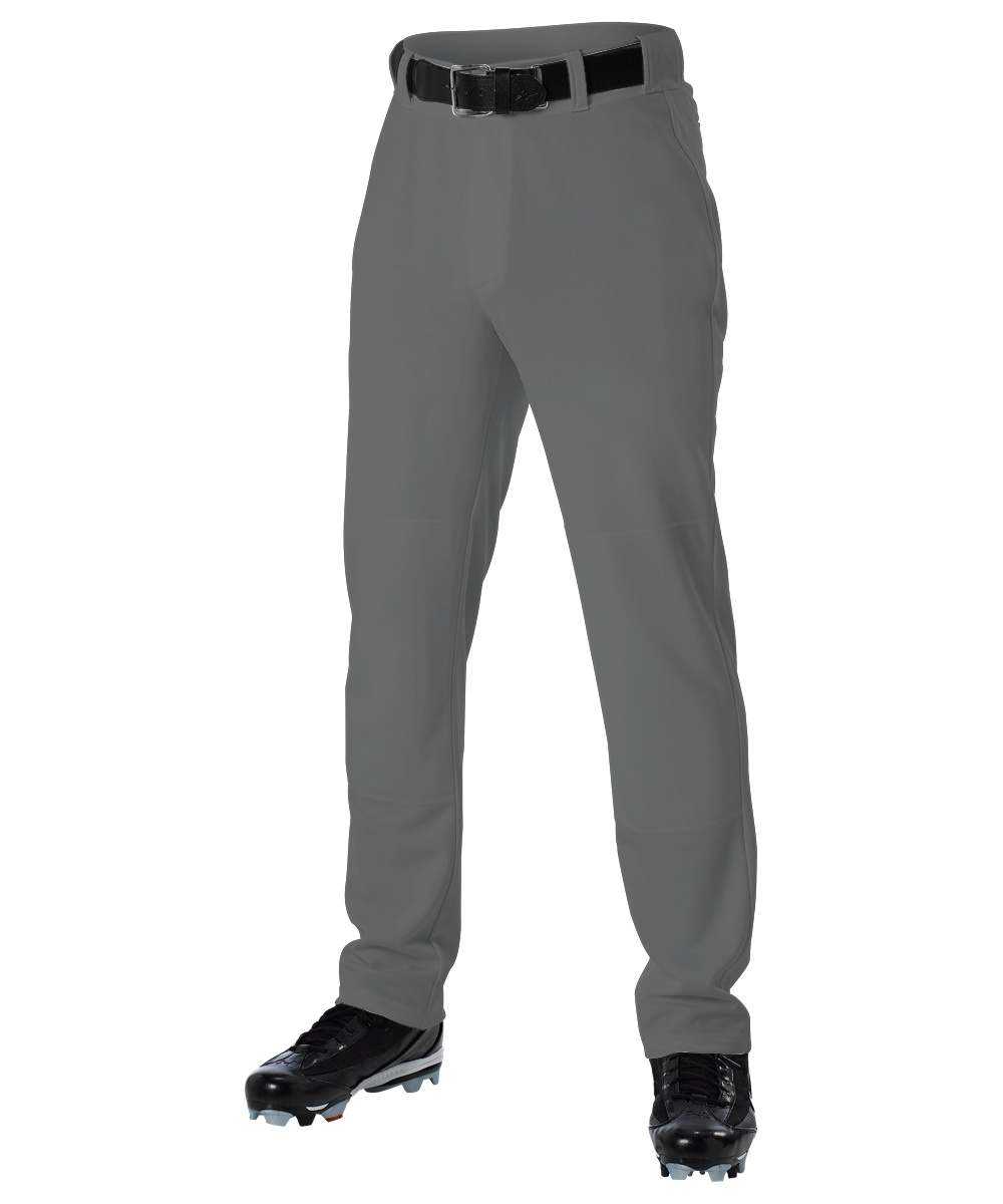 Alleson Athletic 605WLPY Youth Baseball Pant - Charcoal - HIT a Double - 1