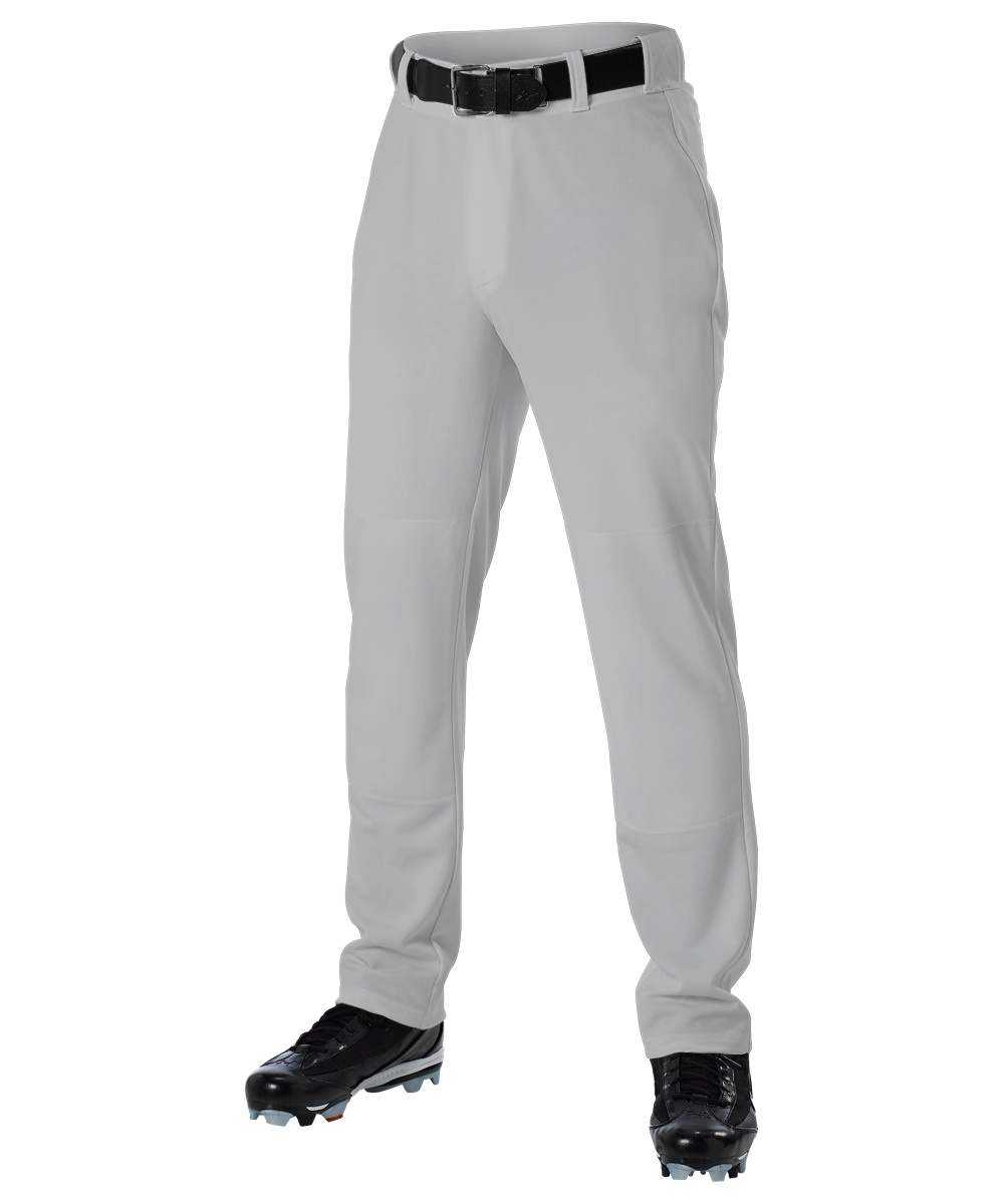 Alleson Athletic 605WLPY Youth Baseball Pant - Gray - HIT a Double - 1