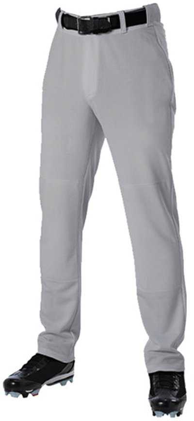 Alleson Athletic 605WLP Adult Baseball Pant - Gray - HIT a Double - 1