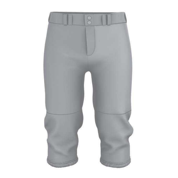 Alleson Athletic 615PSW Womens Belted Speed Premium Fastpitch Pant - Grey - HIT a Double - 1