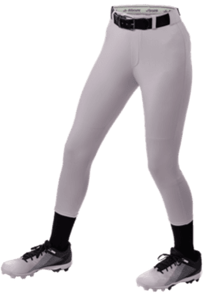 Alleson Athletic 620SFPW Women&#39;s Power Fastpitch Pant - Gray