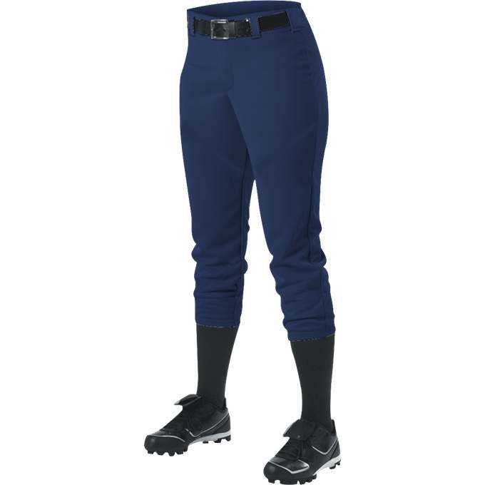 Alleson Athletic 655G Girl&#39;s Crush Knicker Pant - Navy - HIT a Double - 1