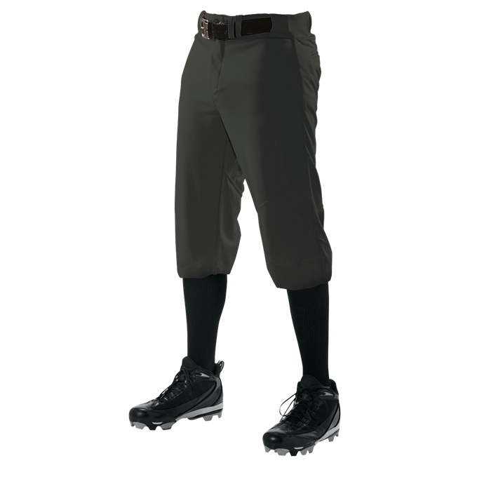 Alleson Athletic 655PKNY Youth Crush Knicker Pant - Charcoal - HIT a Double - 1