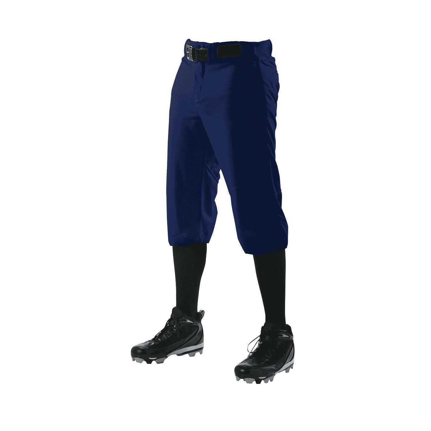Alleson Athletic 655PKNY Youth Crush Knicker Pant - Navy - HIT a Double - 1