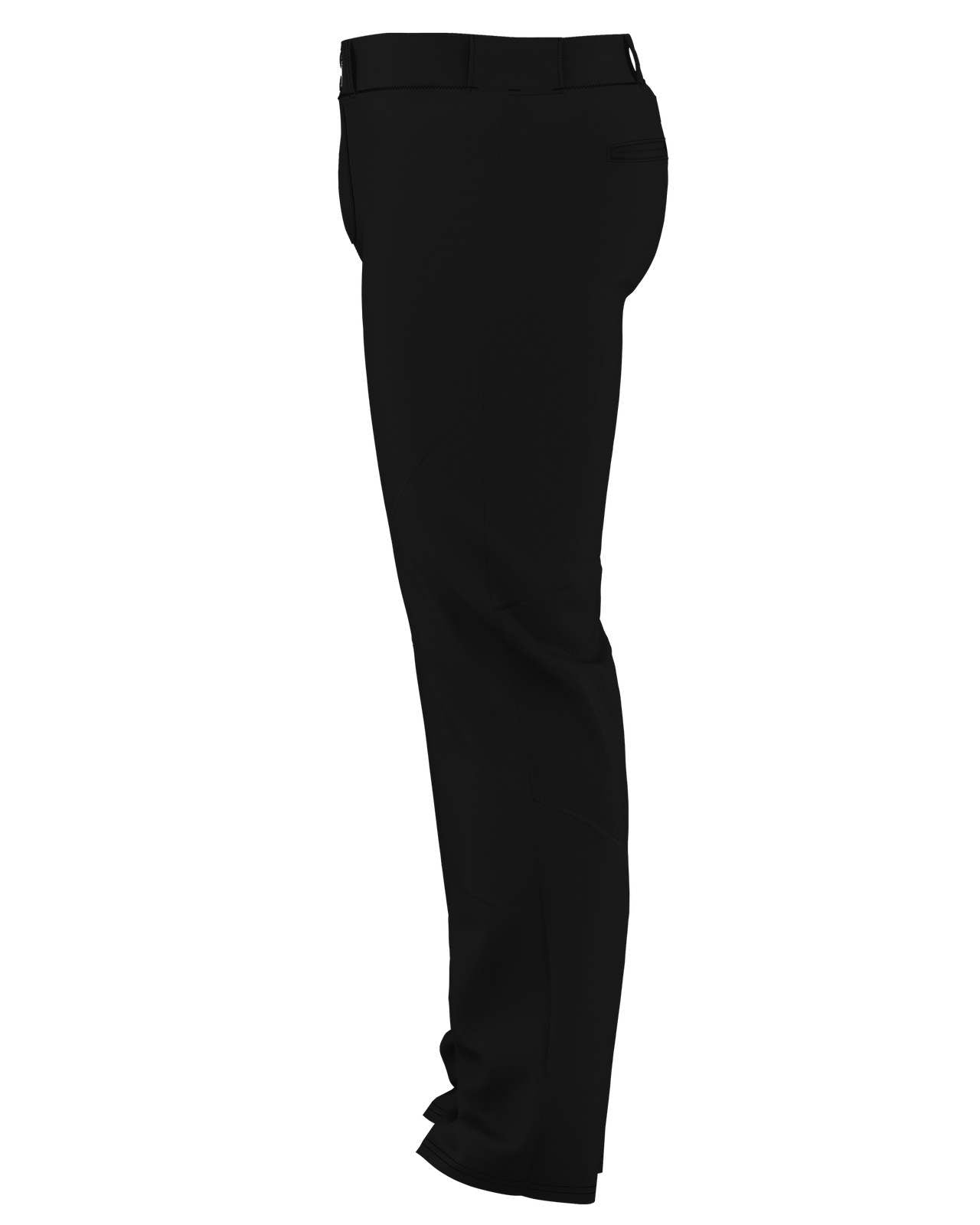 Alleson Athletic 655WLPY Adult Crush Premier Baseball Pant - Black - HIT a Double - 1