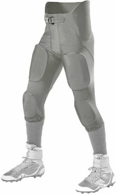 Alleson Athletic 689SY Youth Intergrated Football Pant Pads Not Included - Charcoal - HIT a Double - 1