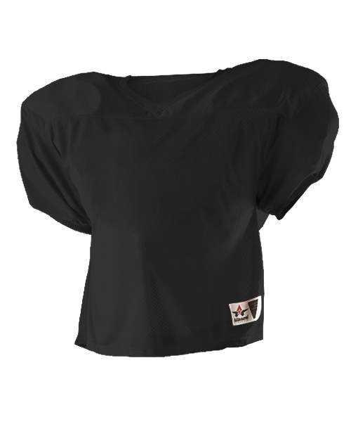 Alleson Athletic 705Y Youth Practice Football Jersey - Black - HIT a Double - 1