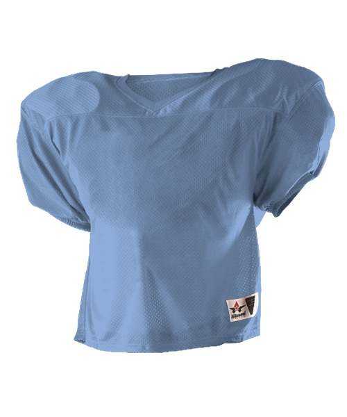Alleson Athletic 705Y Youth Practice Football Jersey - Carolina Blue - HIT a Double - 1