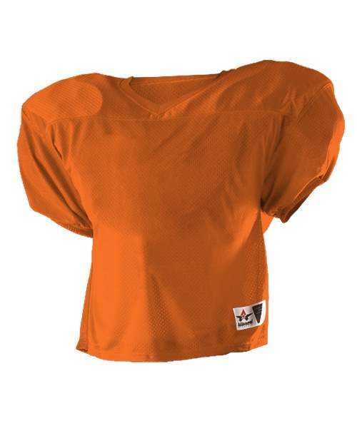 Alleson Athletic 705Y Youth Practice Football Jersey - Orange - HIT a Double - 1