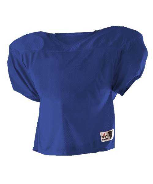 Alleson Athletic 705Y Youth Practice Football Jersey - Royal - HIT a Double - 1