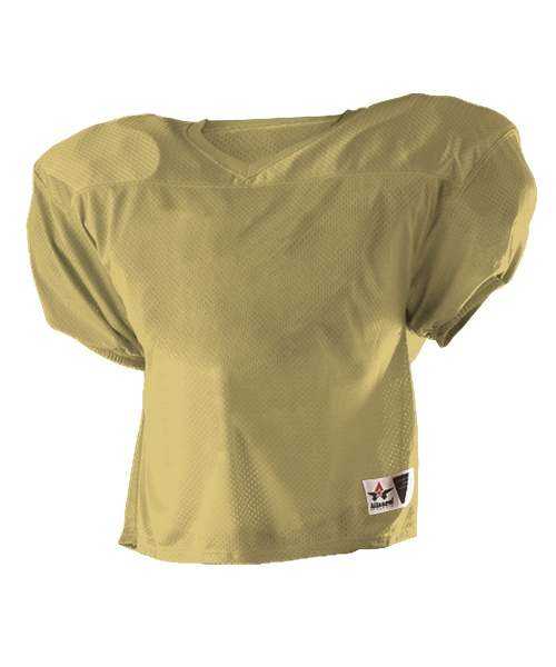 Alleson Athletic 705Y Youth Practice Football Jersey - Vegas Gold - HIT a Double - 1