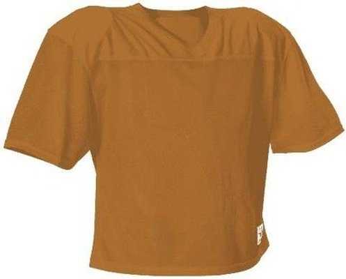 Alleson Athletic 705 Adult Practice Football Jersey - Texas Orange - HIT a Double - 1