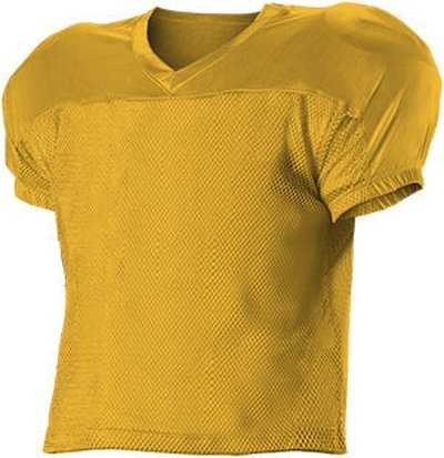 Alleson Athletic 712 Adult Practice Football Jersey - Gold - HIT a Double - 1