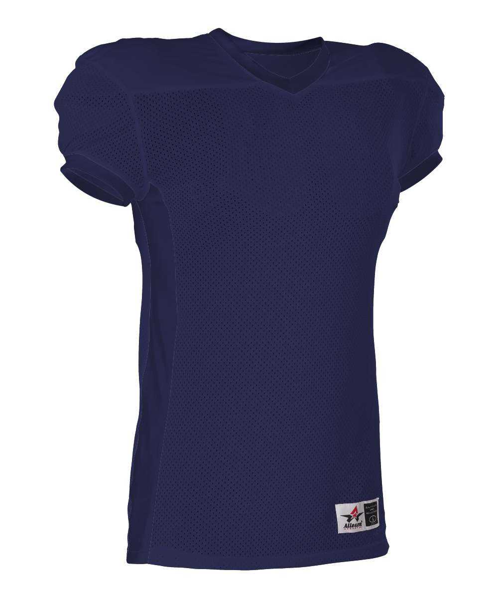 Alleson Athletic 750EY Youth Football Jersey - Navy - HIT a Double - 1