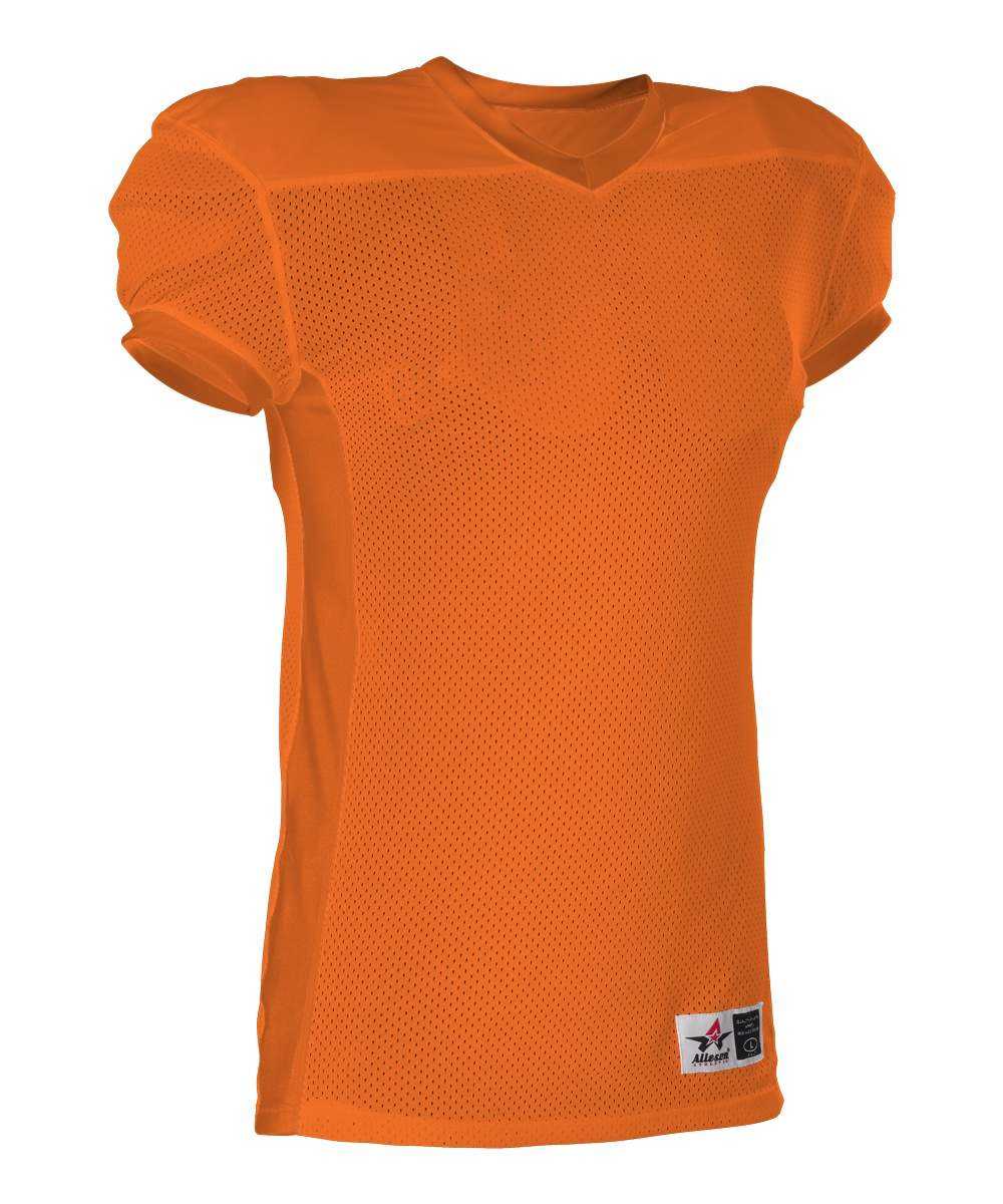 Alleson Athletic 750EY Youth Football Jersey - Orange - HIT a Double - 1