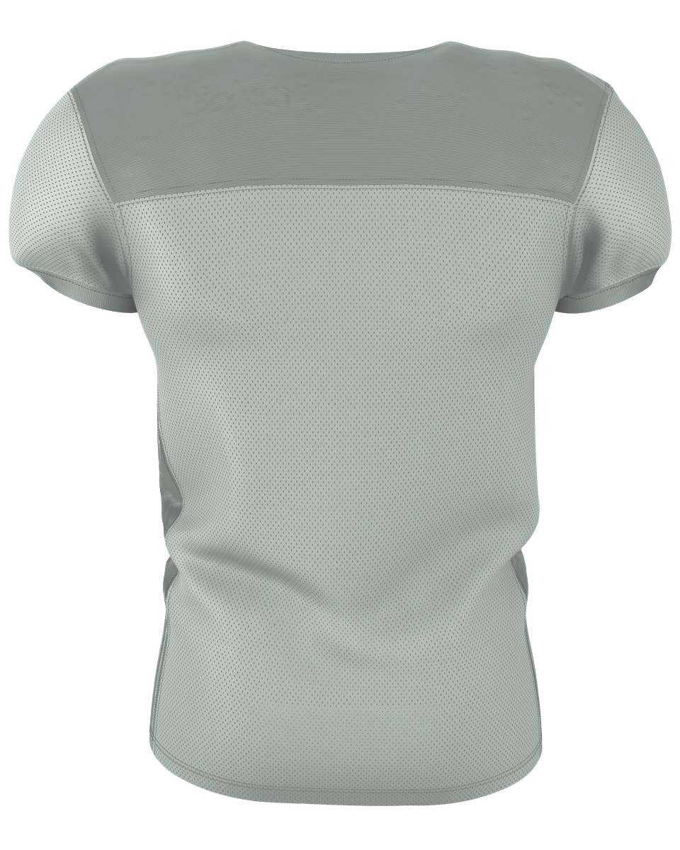 Alleson Athletic 750EY Youth Football Jersey - Silver - HIT a Double - 3