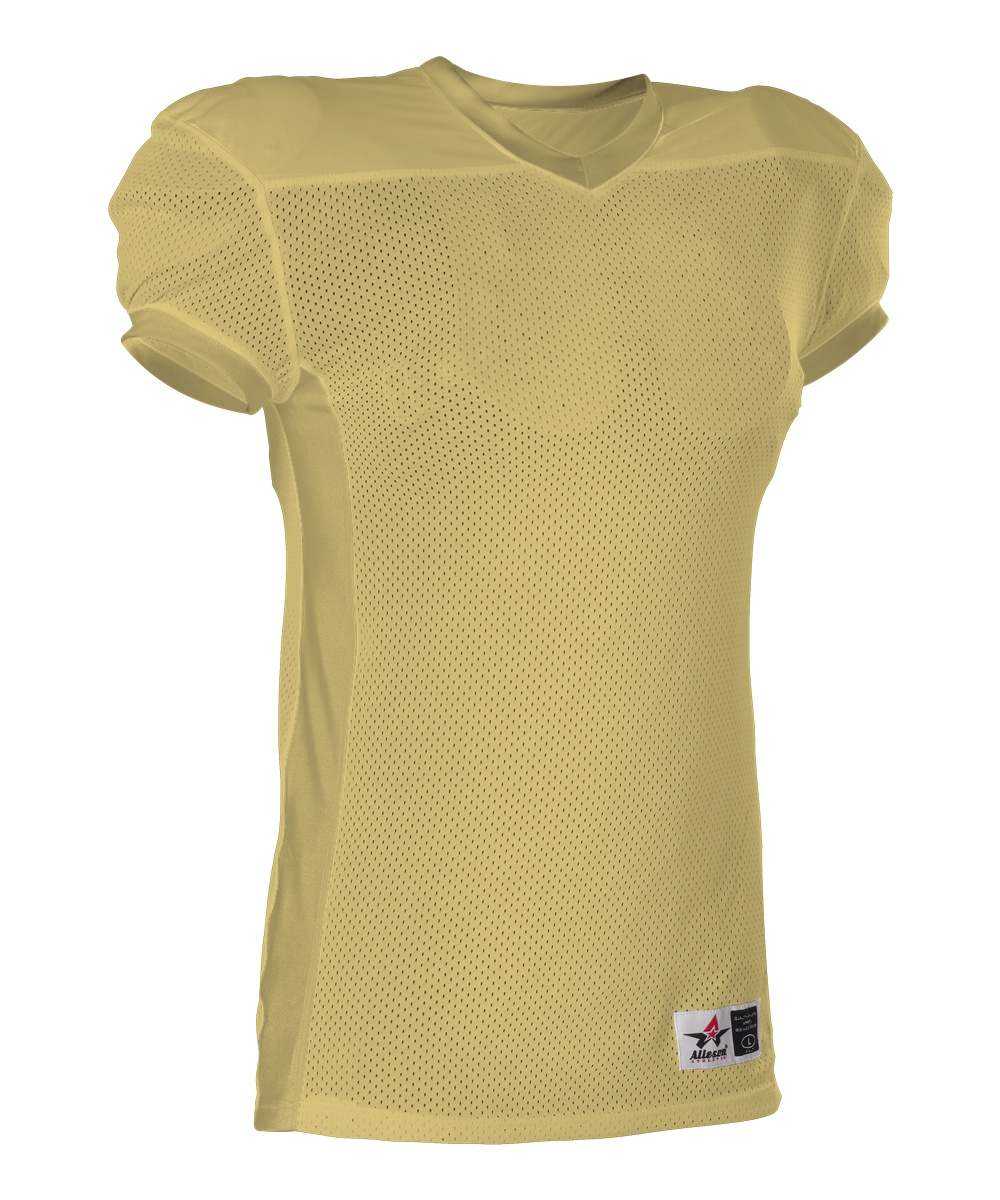 Alleson Athletic 750EY Youth Football Jersey - Vegas Gold - HIT a Double - 1