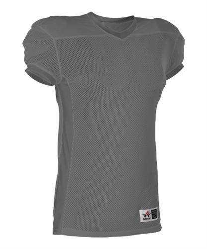 Alleson Athletic 750E Adult Football Jersey - Charcoal - HIT a Double - 1
