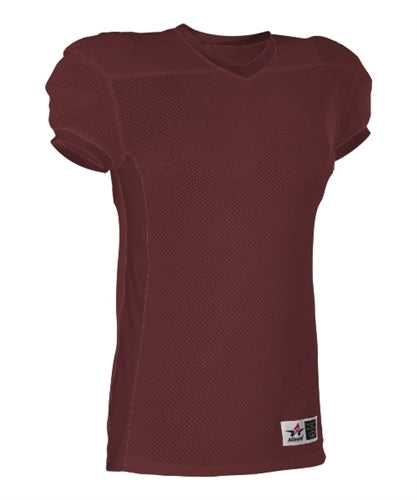 Alleson Athletic 750E Adult Football Jersey - Maroon - HIT a Double - 1
